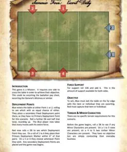 Sharp Practice rulebook + card deck - Image 4