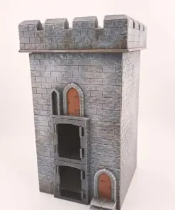 Alternative view of 28mm Fortified Square Castle Tower Connectors