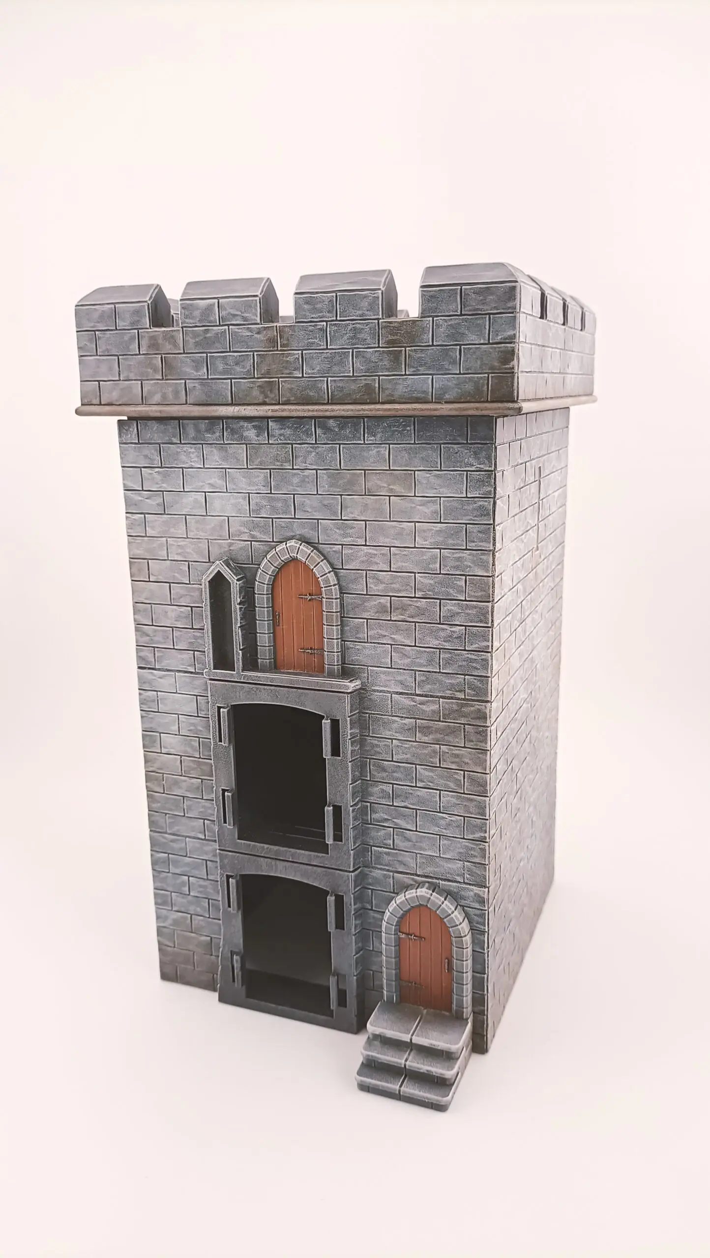 28mm Fortified Square Castle Tower Connectors - Image 2