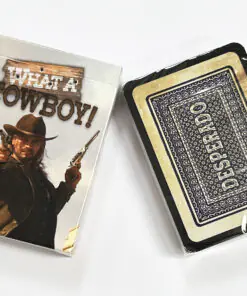 What a Cowboy card deck