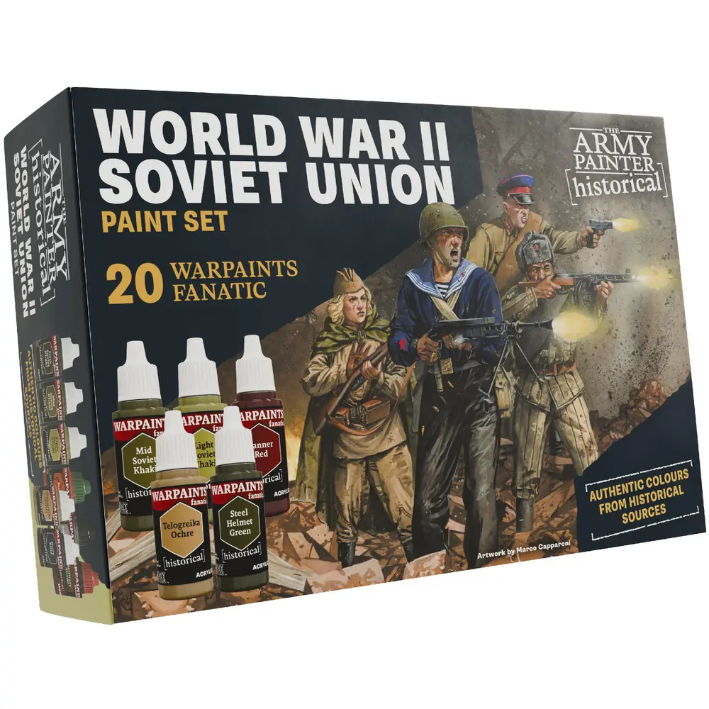 Warpaints Fanatic: Historical WWII - Soviet Union Paint Set