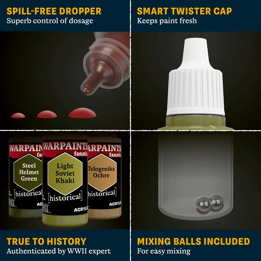 Warpaints Fanatic: Historical WWII - Soviet Union Paint Set - Image 4