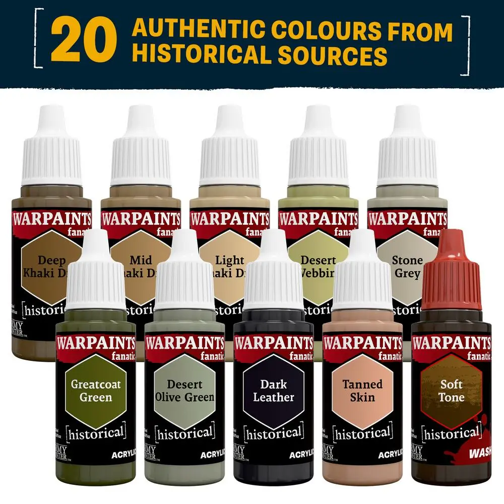 Warpaints Fanatic: WWII British 8th Army Paint Set - Image 2