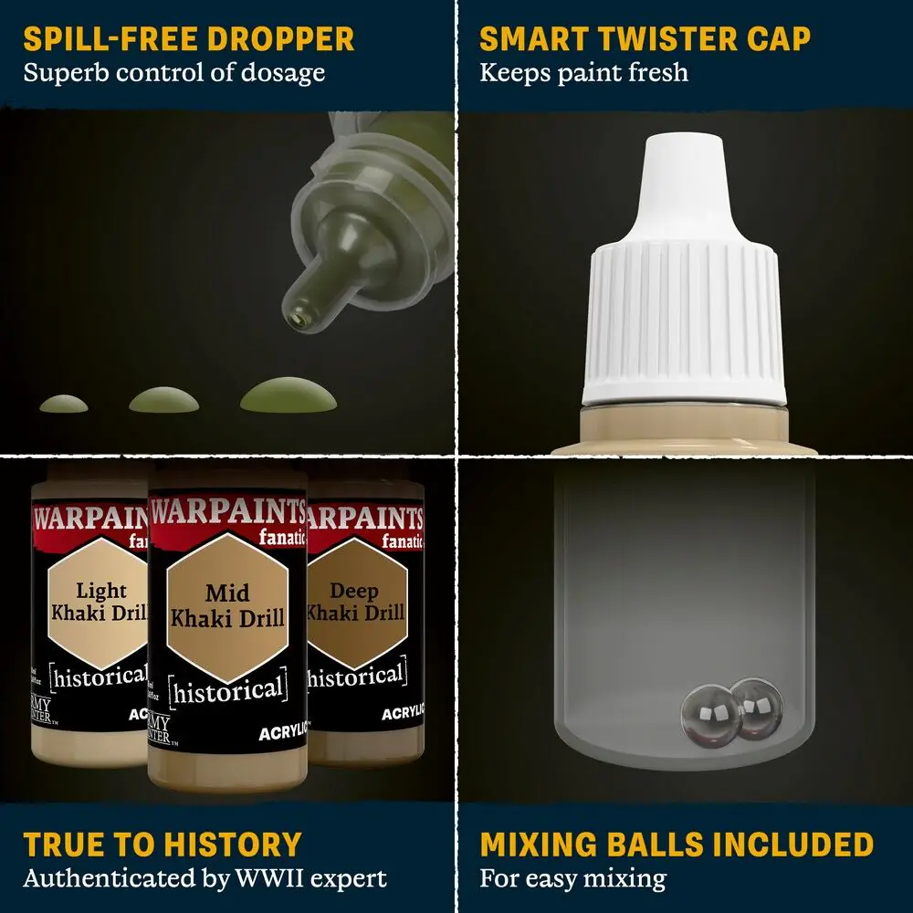 Warpaints Fanatic: WWII British 8th Army Paint Set - Image 4