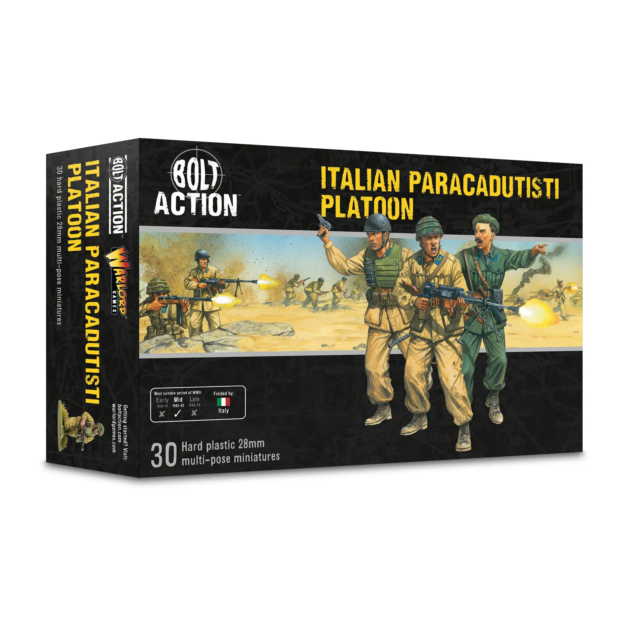 New Italian Paracadutisti platoon