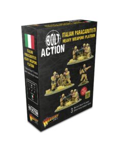 New Italian Paracadutisti heavy weapons platoon