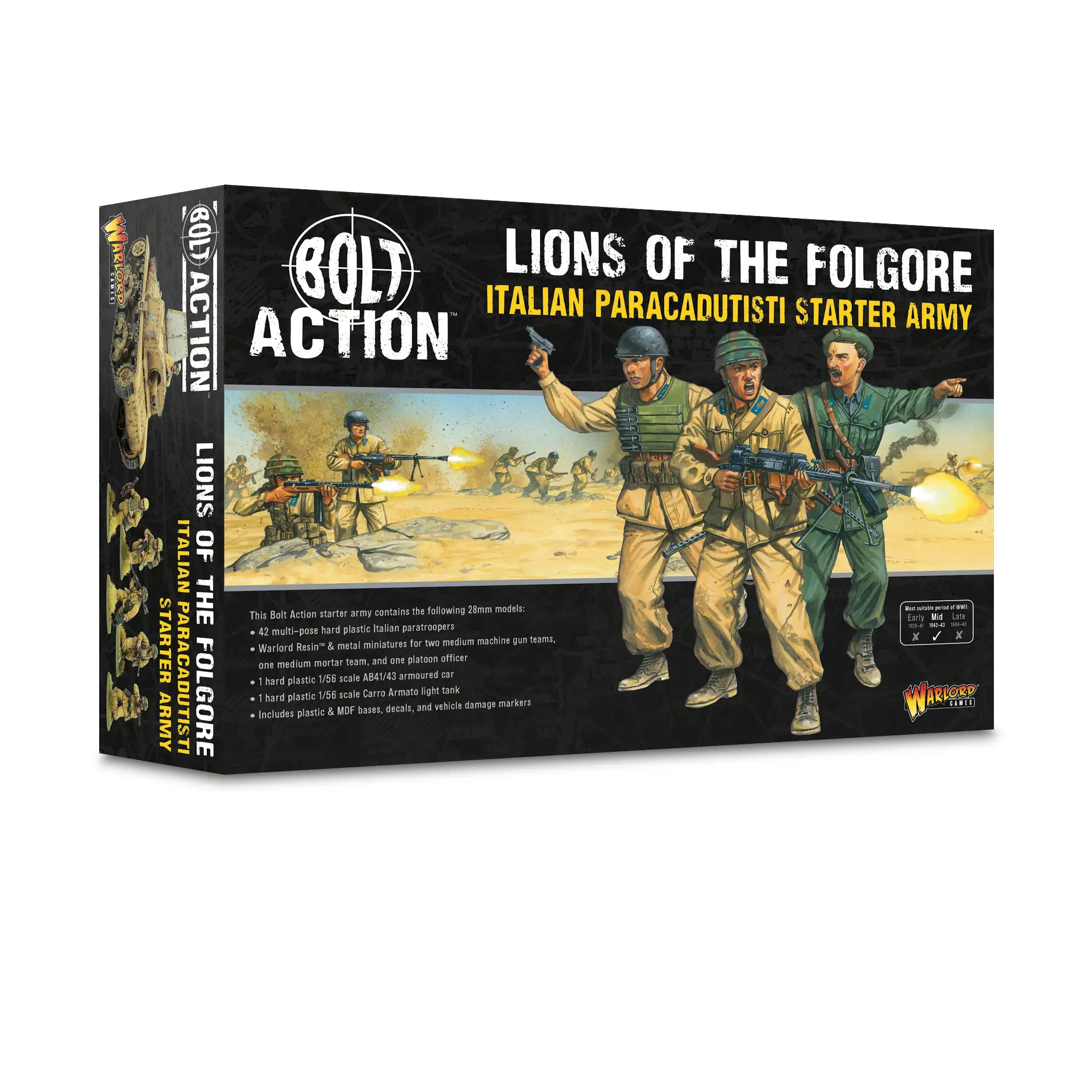 New Lions of the Folgore - Italian Paracadutisti starter army