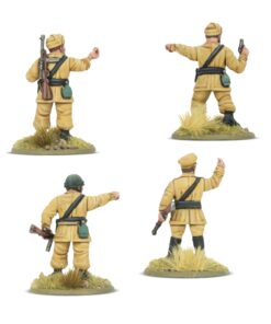 Alternative view of New Italian Paracadutisti platoon commanders