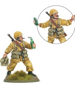 Alternative view of New Armies of Italy with 'Desert Lightning' book miniature