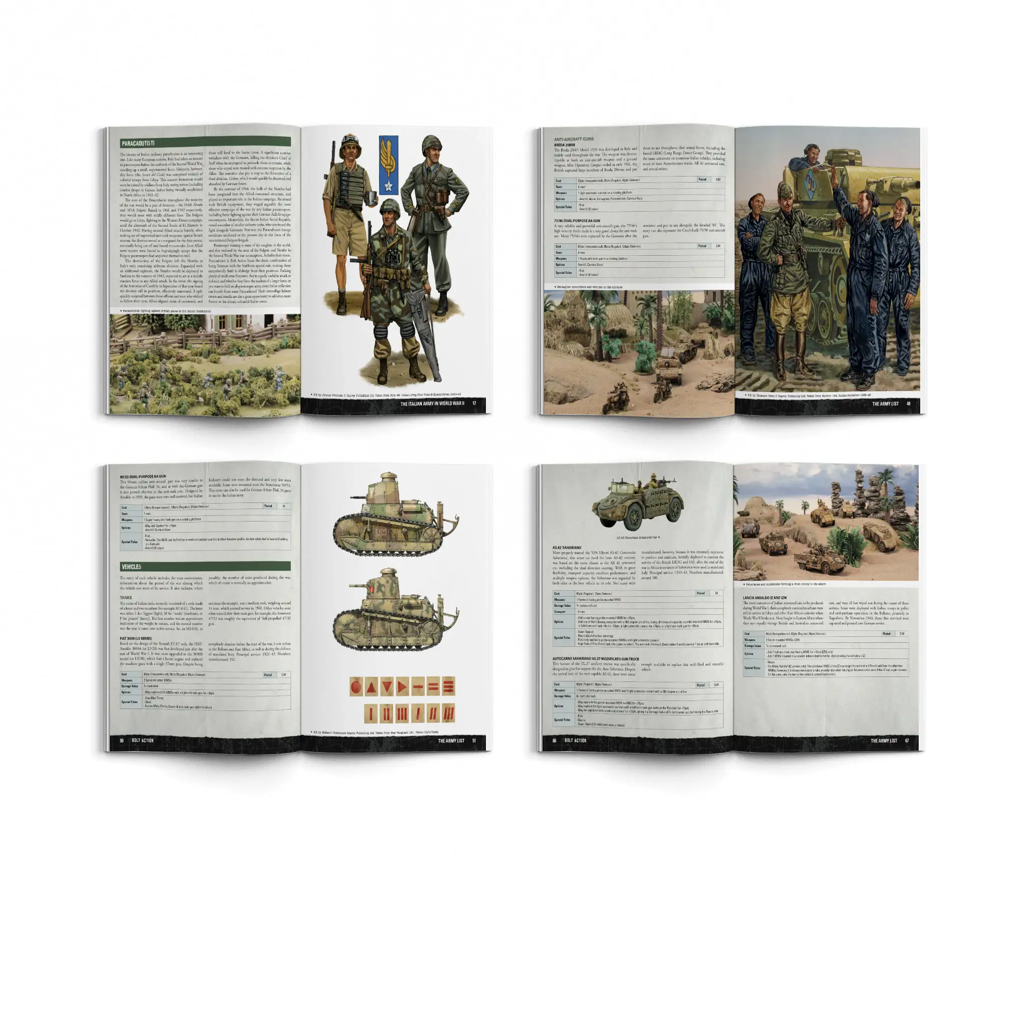 New Armies of Italy with 'Desert Lightning' book miniature - Image 4