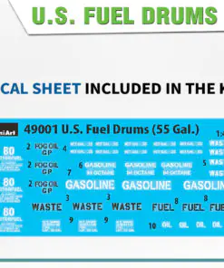 1/48 U.S. FUEL DRUMS 55 GAL. - Image 3