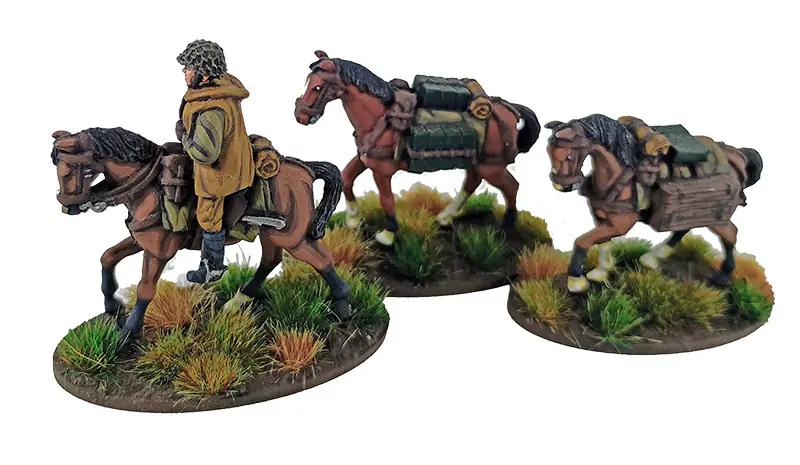 HUN217 - Hungarian Huszár Pack Horses