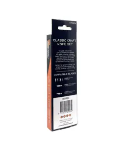 CLASSIC CRAFT KNIFE SET – INCLUDES 10 BLADES - Image 3