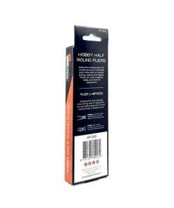 Alternative view of HOBBY HALF ROUND PLIERS