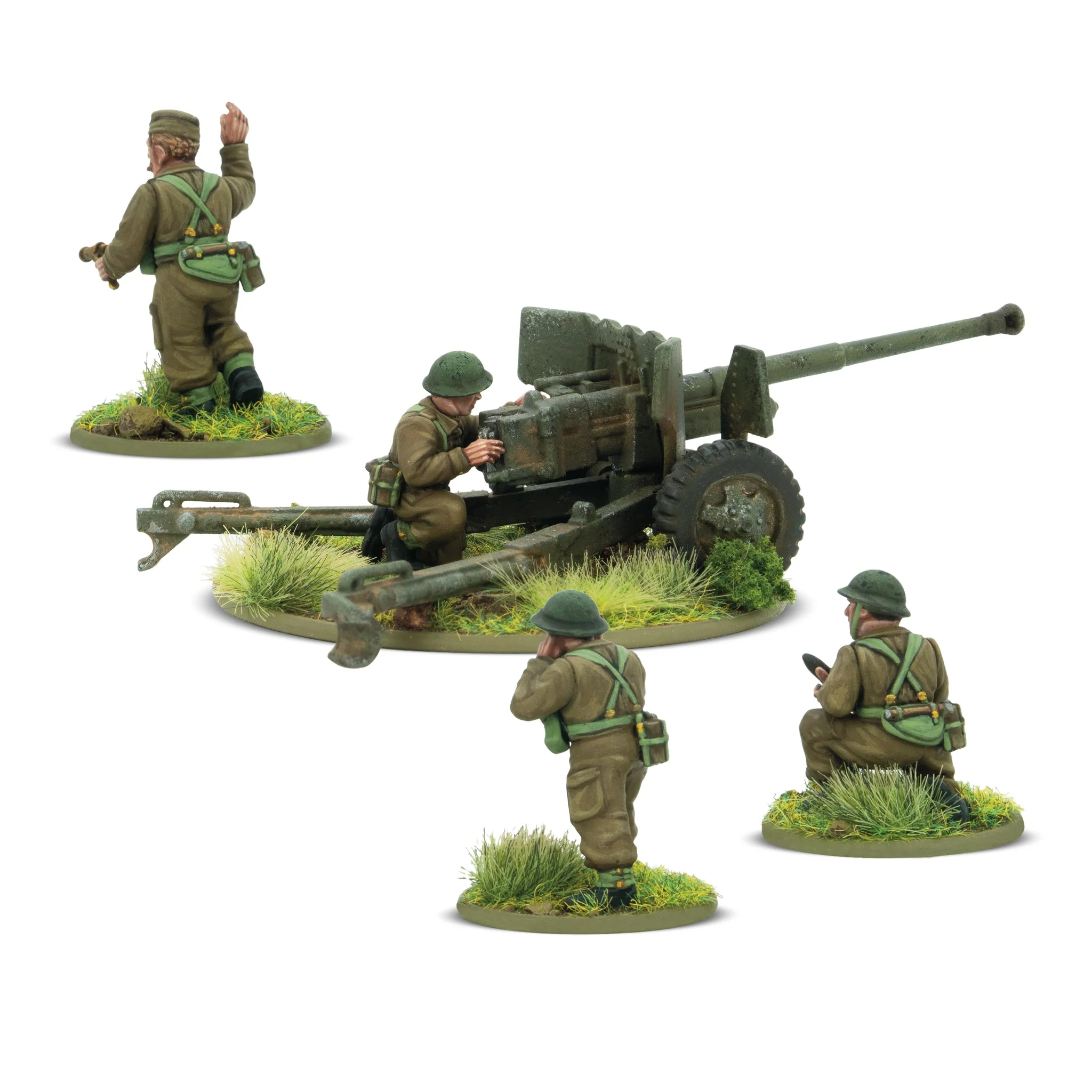 British 6-pounder anti-tank gun (plastic) - Image 2