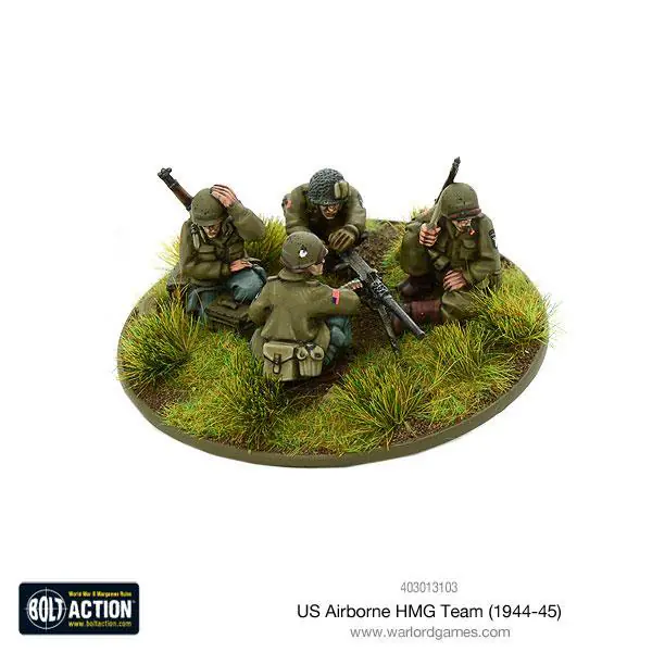 US Airborne HMG team (1944-45) - Image 2