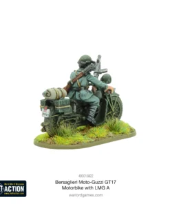 Bersaglieri Moto-Guzzi GT17 Motorbike with LMG A - Image 3