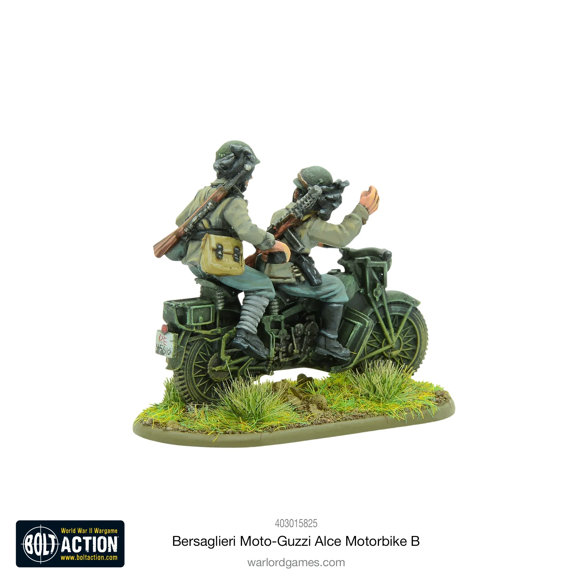 Bersaglieri Moto-Guzzi Alce Motorbike B - Image 3