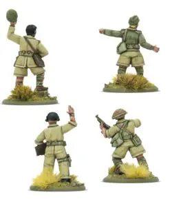 Alternative view of New British 8th Army platoon commanders