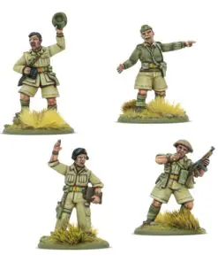New British 8th Army platoon commanders