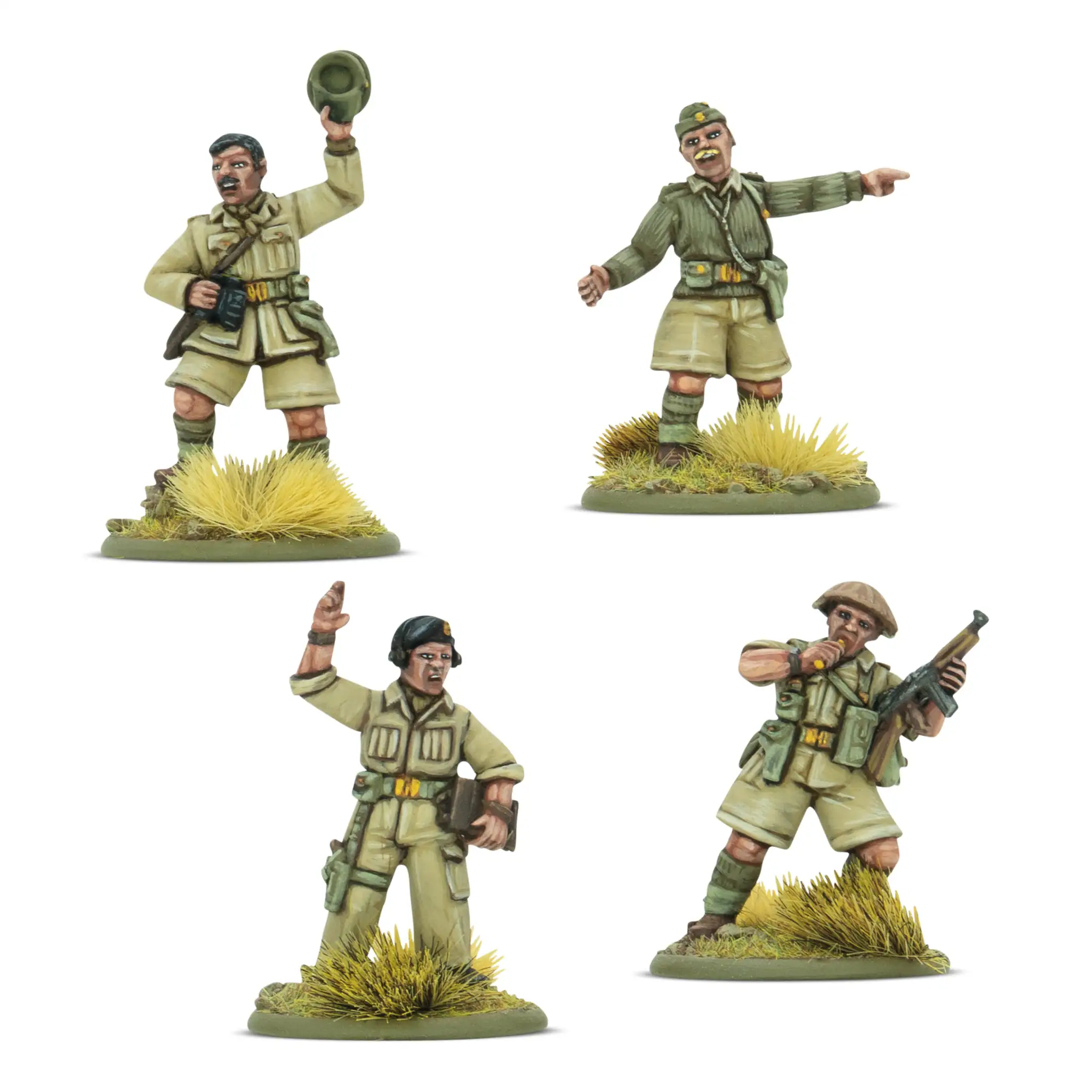 New British 8th Army platoon commanders