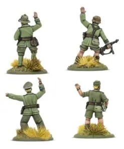 Alternative view of Afrika Korps platoon commanders