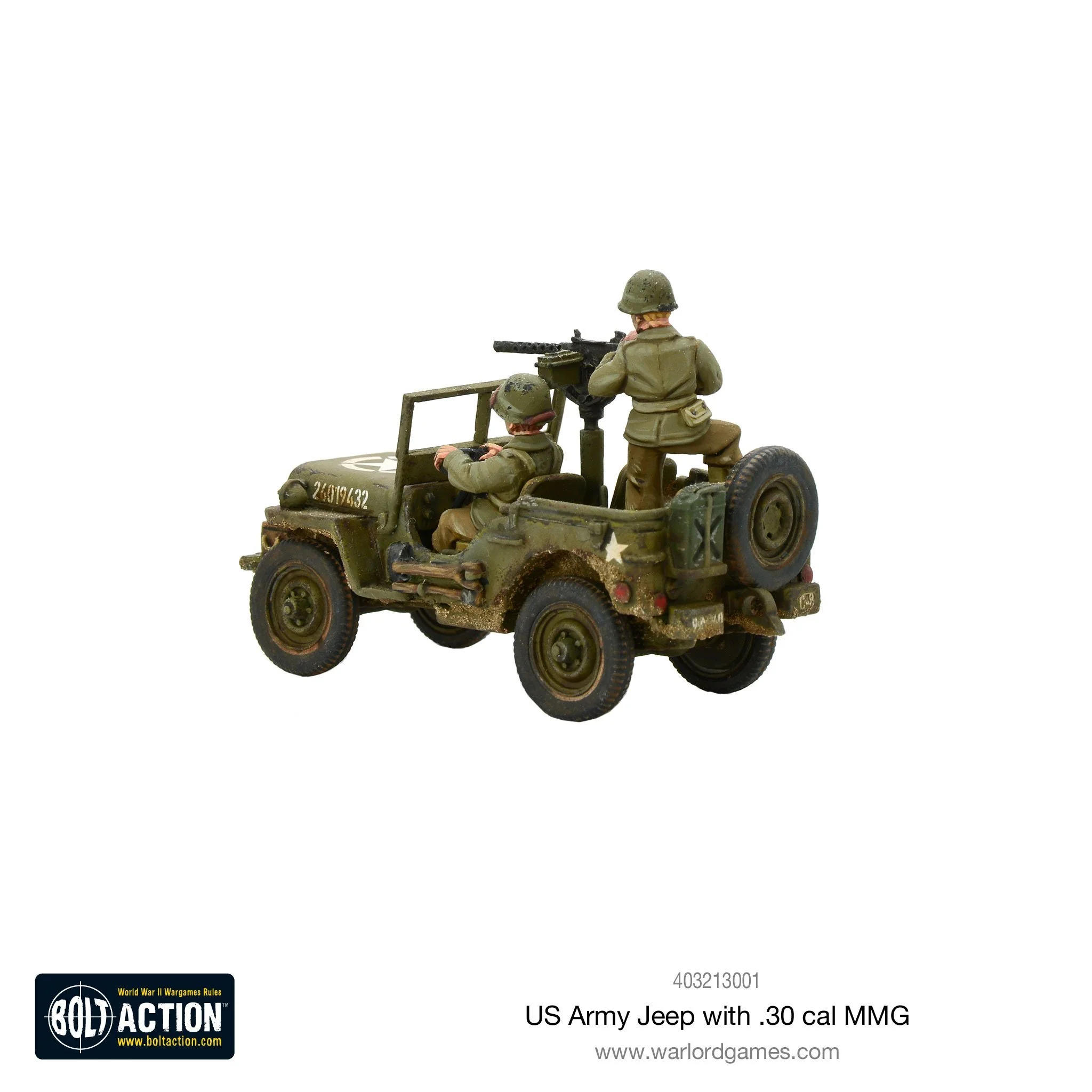 US Army Jeep with 30 Cal MMG - Image 5