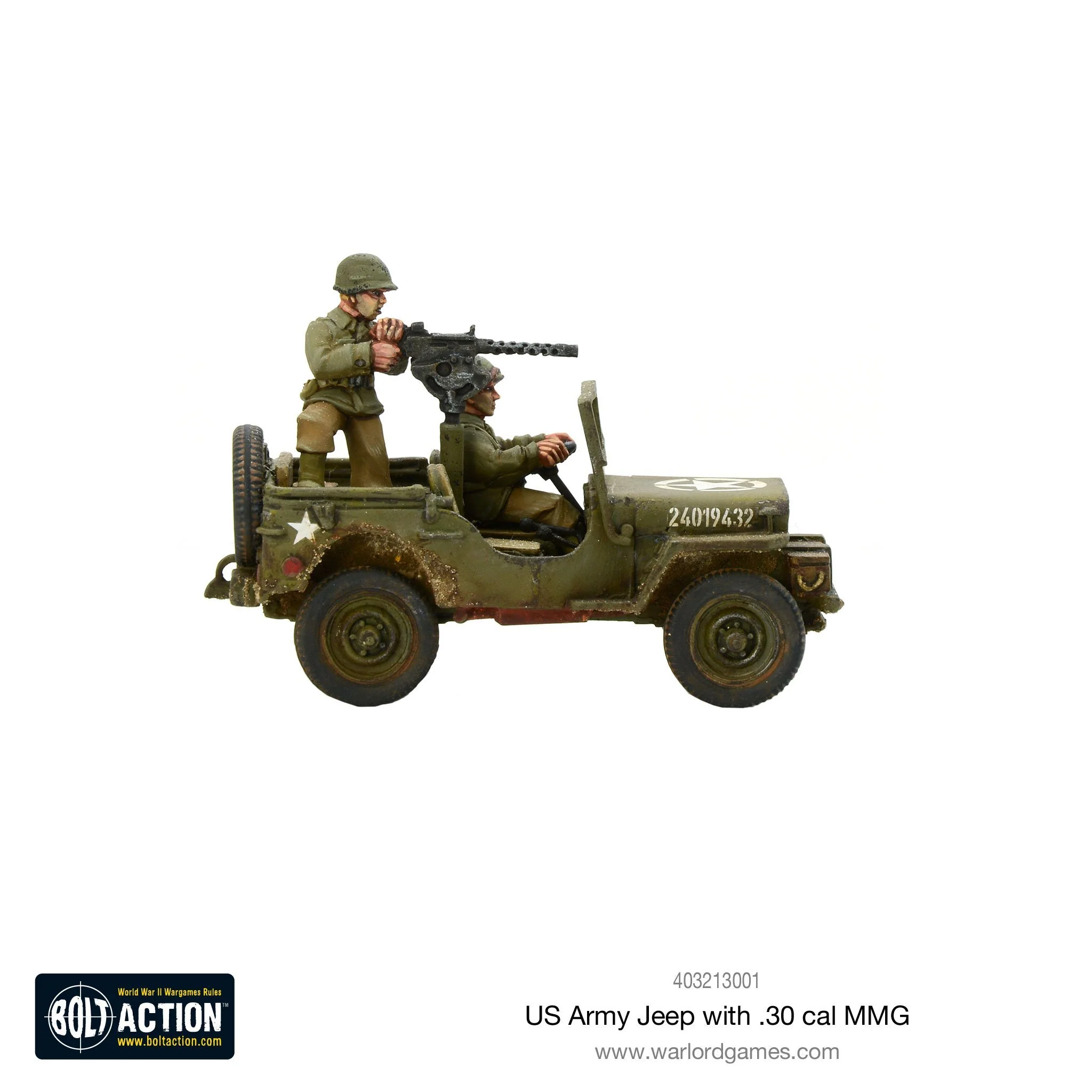 US Army Jeep with 30 Cal MMG - Image 3