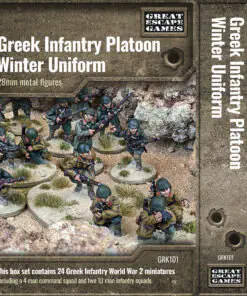 Greek Infantry Platoon - Winter Uniform (Great Escape Games)