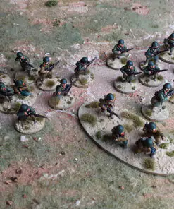 Alternative view of Greek Infantry Platoon - Winter Uniform (Great Escape Games)