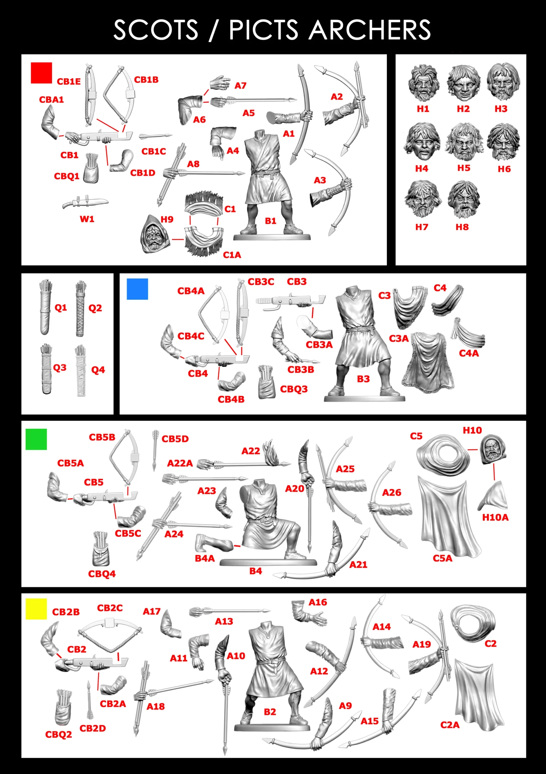 Scots/Picts Archers & Crossbowmen - Image 7