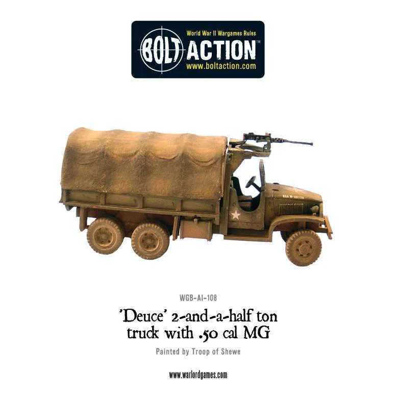 Deuce' 2-and-a-half ton truck with 50cal.MG - Image 2