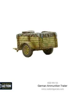 Alternative view of German Ammunition trailer