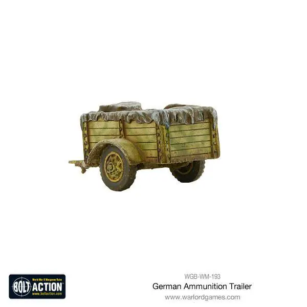German Ammunition trailer - Image 2
