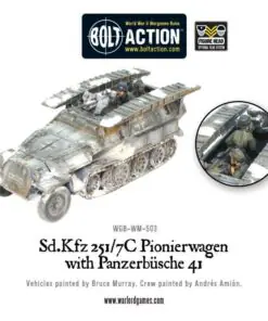 Sd.Kfz 251/7C Pionierwagen with panzerbuchse 41 - Image 6