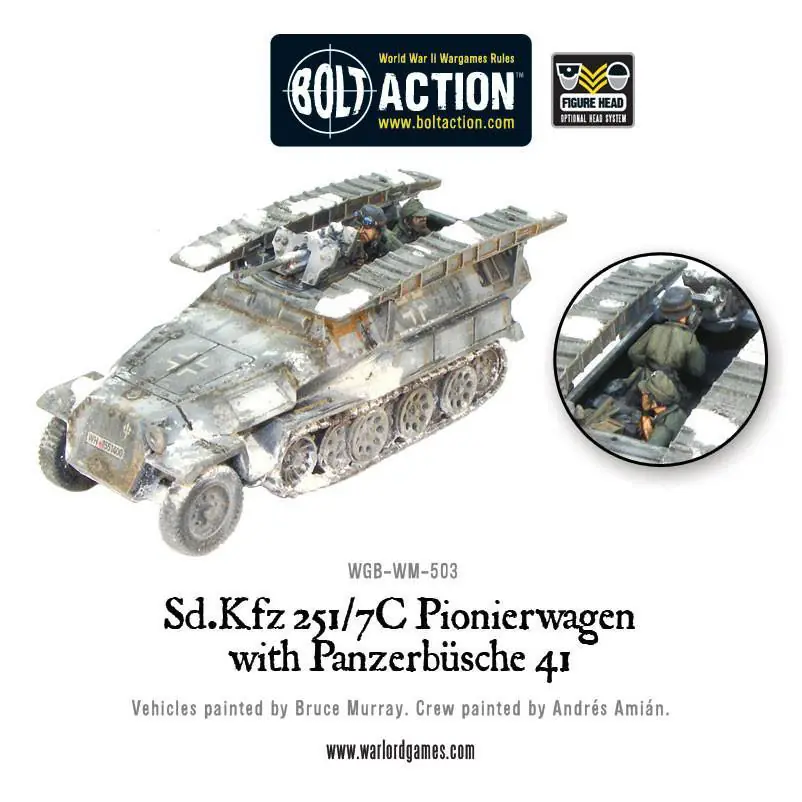 Sd.Kfz 251/7C Pionierwagen with panzerbuchse 41 - Image 6