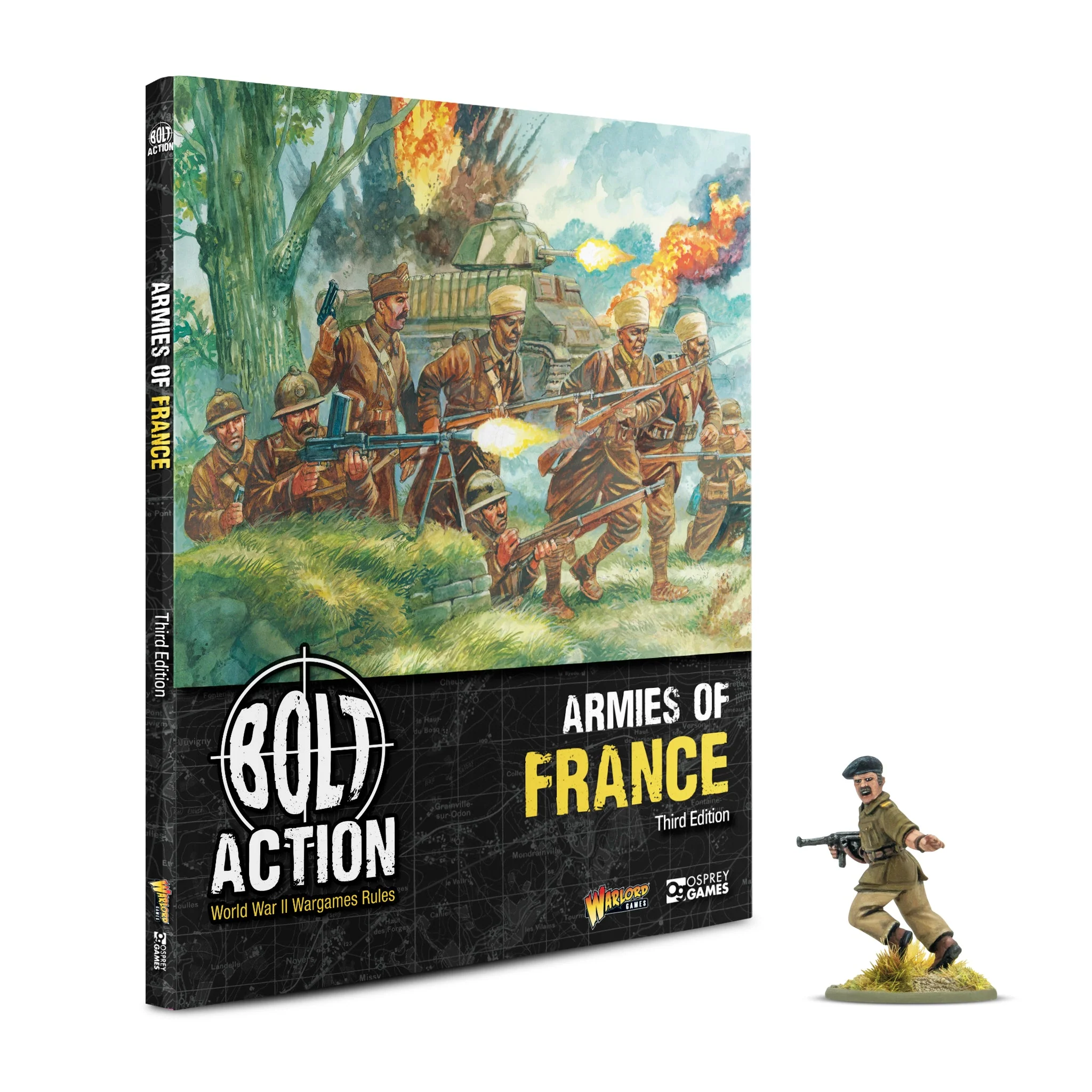 Armies of France and Marie-Pierre Kœnig book miniature NOVEMBER
