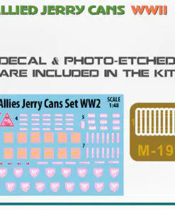 Alternative view of 1/48 ALLIED JERRY CANS WW2