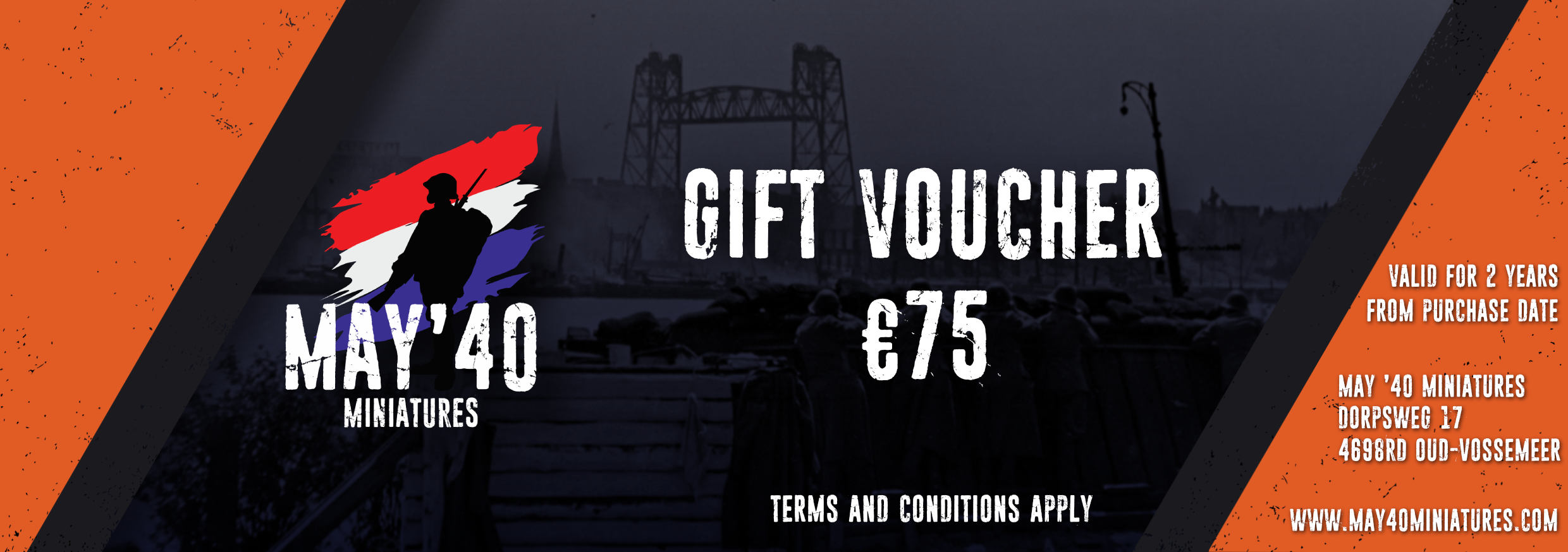May '40 Miniatures €75,00 Gift Voucher