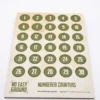 SEG0008 Numbered Tokens