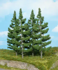 HEKI 2122 4 Fir trees 17cm
