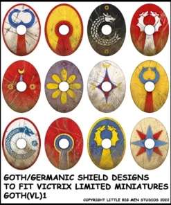 Goth/Germanic Shield Designs 1