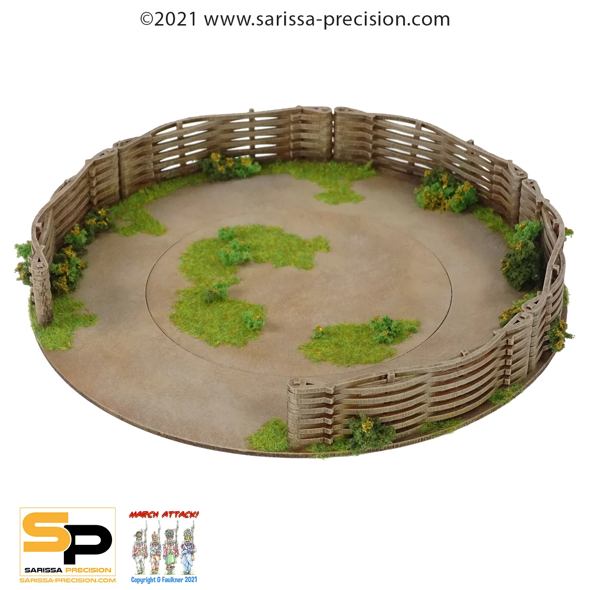 Celt Chieftains Round House & Corral Set - Image 4