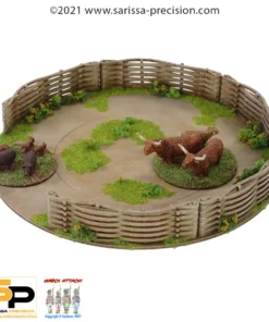 Celt Chieftains Round House & Corral Set - Image 6