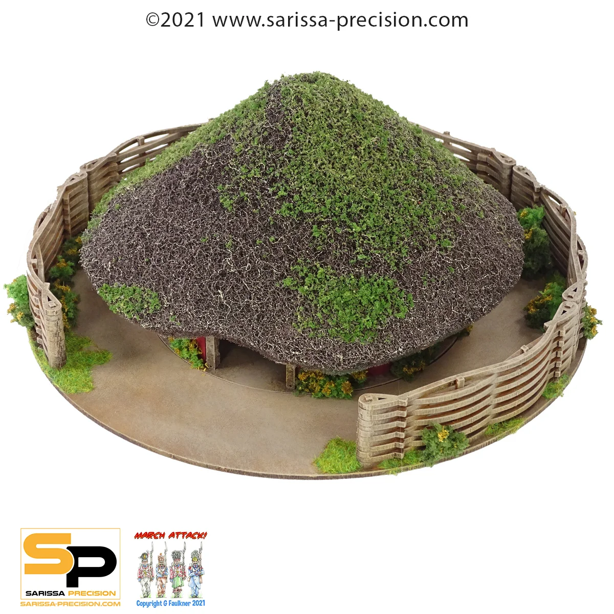 Celt Chieftains Round House & Corral Set