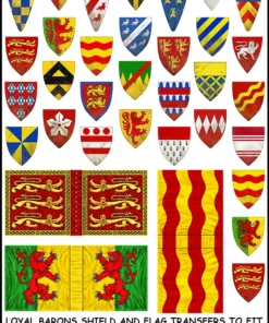 Loyal Barons Shield & Flag Transfers 13
