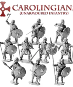 Carolingian Franks Unarmoured Infantry - Image 9