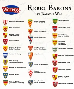 Rebel Barons Shield & Flag Transfers 12 - Image 2