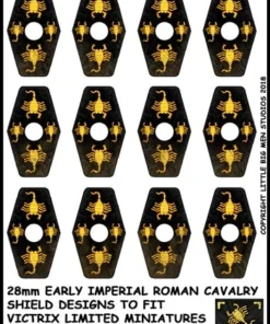 Early Imperial Roman Cavalry Shield Transfers 1