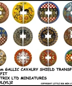 Gallic Cavalry Shield Transfers 2